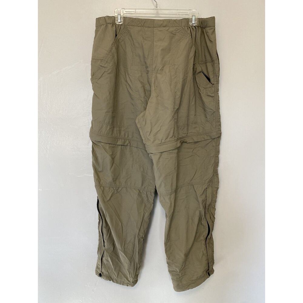 Mountain Hardwear‎ Pants Mens XL Gorpcore Beige Convertible Nylon Belt Hiking - Picture 4 of 13